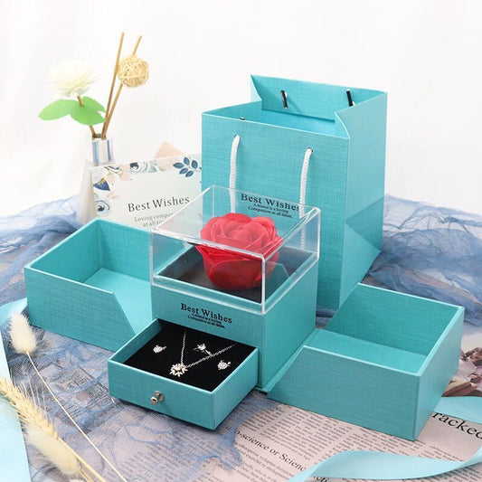 Natural Eternal Necklace Jewellery Boxes